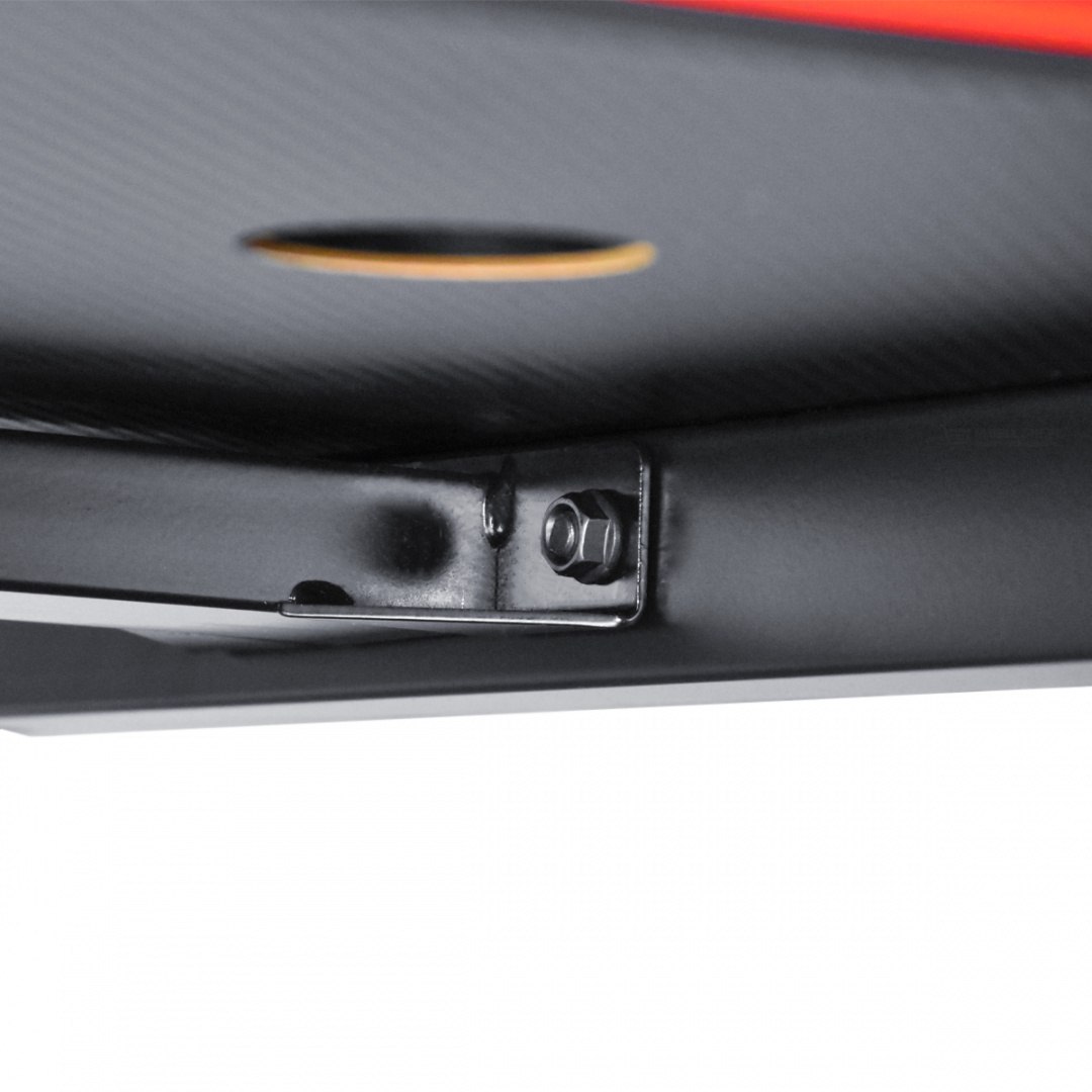 Emaga Biurko do komputera dla gracza BITUXX czarne komputerowe MDF solidne